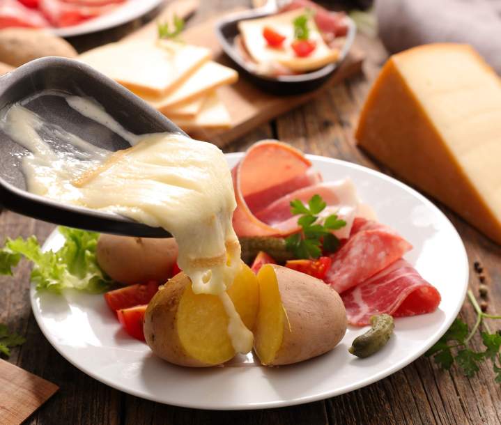 Fromage à raclette Brie-Comte-Robert